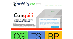 Desktop Screenshot of mobilitylab.net